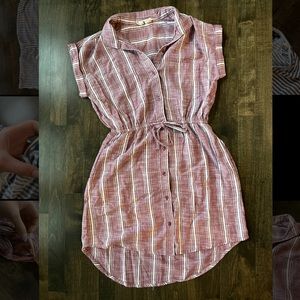 Japna Striped T-Shirt Dress